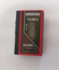 Vintage Sharp JC-125(R). Reprodutor de cassete estéreo portátil AM/FM -Funciona-, usado comprar usado  Enviando para Brazil