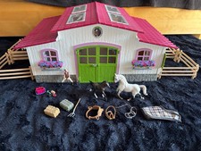 Schleich pferde stall gebraucht kaufen  Weißbach