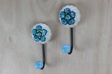 Muro IN Ceramica Ganci Con Ferro Staffe - Versatile Cappotto, Telo, E Appendini comprar usado  Enviando para Brazil