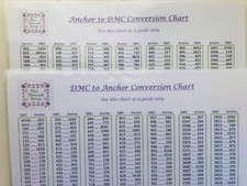 Dmc anchor number for sale  BRADFORD