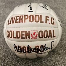 Vintage Oficial Liverpool FC - Bola de Gol de Ouro 1989-90 - Esquadrão Assinado à Mão comprar usado  Enviando para Brazil