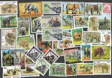 Elephants different stamps for sale  MONTGOMERY