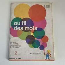 Fil mots livret d'occasion  Chelles