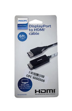 Usado, Porta de exibição Philips 6' para cabo HDMI - Preto comprar usado  Enviando para Brazil