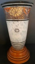 Vase verre socle d'occasion  Saint-Donat-sur-l'Herbasse