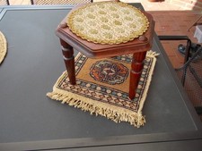 Kleiner blumenhocker teppich gebraucht kaufen  Ganderkesee