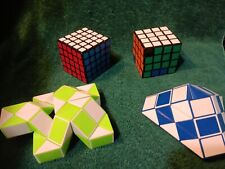  Cubo mágico ultra suave velocidade 5x5, 4x4, 2 quebra-cabeças de cobra.  OVNI, formato de tartaruga, usado comprar usado  Enviando para Brazil