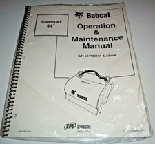Bobcat sweeper operation for sale  Elizabeth