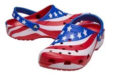 Novo Crocs Clássico Tamanco Bandeira Americana Infantil, Masculino, Feminino Vários Tamanhos Tema EUA, comprar usado  Enviando para Brazil