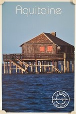 Tourism poster aquitaine d'occasion  Expédié en Belgium