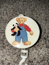 Caixa de música vintage azul Jean ursinho de pelúcia corda para celular bebê comprar usado  Enviando para Brazil