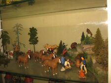 FIGURAS DE SOLDADOS DA Grã-Bretanha e gulliver diorama exibição mineiros e cowboys, usado comprar usado  Enviando para Brazil