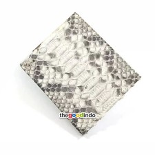 Carteira bifold masculina genuína pele de cobra Pyth0n feita à mão cor natural comprar usado  Enviando para Brazil