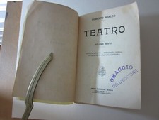 Libro roberto bracco usato  Roma
