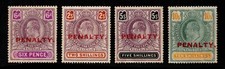CABO DA BOA ESPERANÇA - RECEITA KE7 6d, 2s, 5s, 10s "PENALIDADE", PERFEITO ESTADO, VINCADO, ESCASSO, usado comprar usado  Enviando para Brazil
