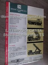 Brochure depliant officine usato  Catania