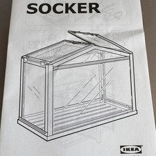 Ikea socker white for sale  BLACKPOOL