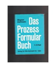 Prozessformularbuch praktische gebraucht kaufen  Trebbin