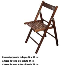 Sedia pieghevole legno usato  Andria