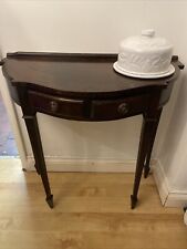 Mahogany demi lune for sale  LEIGHTON BUZZARD