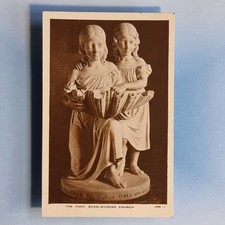 Cartão postal Bodelwyddan Denbigh 1929 foto real igreja ornamentada esculpida fonte País de Gales comprar usado Cartão postal Bodelwyddan Denbigh 1929 foto real igreja ornamentada esculpida fonte País de Gales comprar usado  Enviando para Brazil