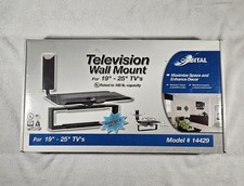 Suporte de parede Orbital Television modelo #14429 – para TVs de 19"–25" com prateleira de videocassete/DVD comprar usado Suporte de parede Orbital Television modelo #14429 – para TVs de 19"–25" com prateleira de videocassete/DVD comprar usado  Enviando para Brazil