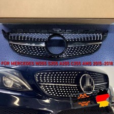 Grill Osłona chłodnicy Diament Zamiennik do Mercedes-Benz Klasa C W205 C205 15–18 na sprzedaż  Wysyłka do Poland