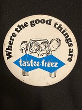 Tastee freez pinback for sale  Austin