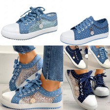 Ladies womens plimsoles for sale  LEICESTER