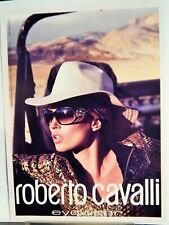 ROBERTO CAVALLI ÓCULOS / VODKA IMPERIA 2007 ANÚNCIO FOTOGRÁFICO VINTAGE, EFÊMERO raro comprar usado  Enviando para Brazil