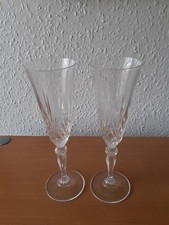 royal crystal rock champagne flutes for sale  BARKING