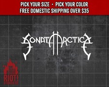 Adesivo Sonata Arctica para logotipo de banda de carro adesivo para laptop Power Metal comprar usado Adesivo Sonata Arctica para logotipo de banda de carro adesivo para laptop Power Metal comprar usado  Enviando para Brazil