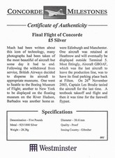 Certificate authenticity last for sale  TONBRIDGE