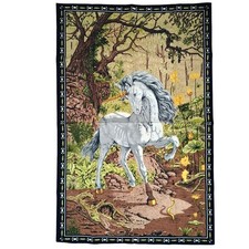 Vintage unicorn tapestry for sale  Lander