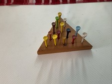 Vintage wooden triangle for sale  Seneca Falls