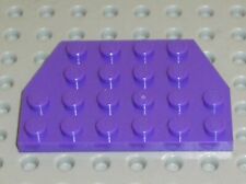LEGO DkPurple Plate 4 x 6 Cut Corners Ref 32059 Set 70722 70350 OverBorg Attack comprar usado  Enviando para Brazil