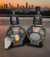 Stained glass candle for sale  Archbald