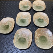 Shigaraki Ware Shirado Forno Vidro Esmalte 7 Placas Cerâmica Japão Estilo Rústico comprar usado  Enviando para Brazil