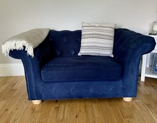 Next blue sofa for sale  MIDDLESBROUGH