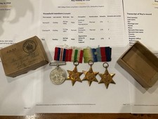 Medal set roy for sale  STOKE-ON-TRENT