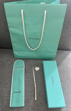 Tiffany silver bookmark for sale  LONDON