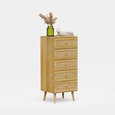 Tall rattan chest for sale  STOCKPORT