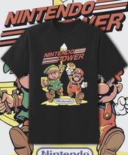 Camiseta Nintendo Power Mario & Link Youth M - Adulto 6XL Frete Rápido! comprar usado  Enviando para Brazil