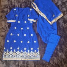 Blue kameez churidar for sale  STOCKTON-ON-TEES