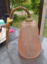 Applique tulipe verre d'occasion  Lilles-Lomme