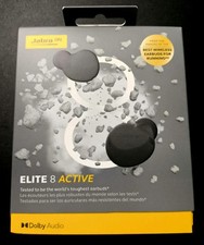 Fones de ouvido Jabra Elite 8 Active True Wireless cancelamento de ruído preto caixa aberta, usado comprar usado  Enviando para Brazil