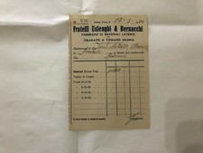 Ricevuta fratelli uslenghi usato  Varese