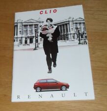 Renault clio brochure d'occasion  Expédié en Belgium