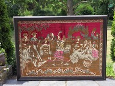 Wandteppich gobelin flamenco gebraucht kaufen  Burg-Umland