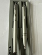 Parker silver ballpoint for sale  HALIFAX